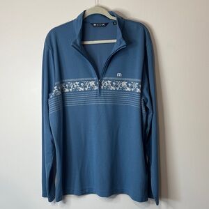 Travis Mathew Upgraded Chest Stripe 1/4 Zip Pullover